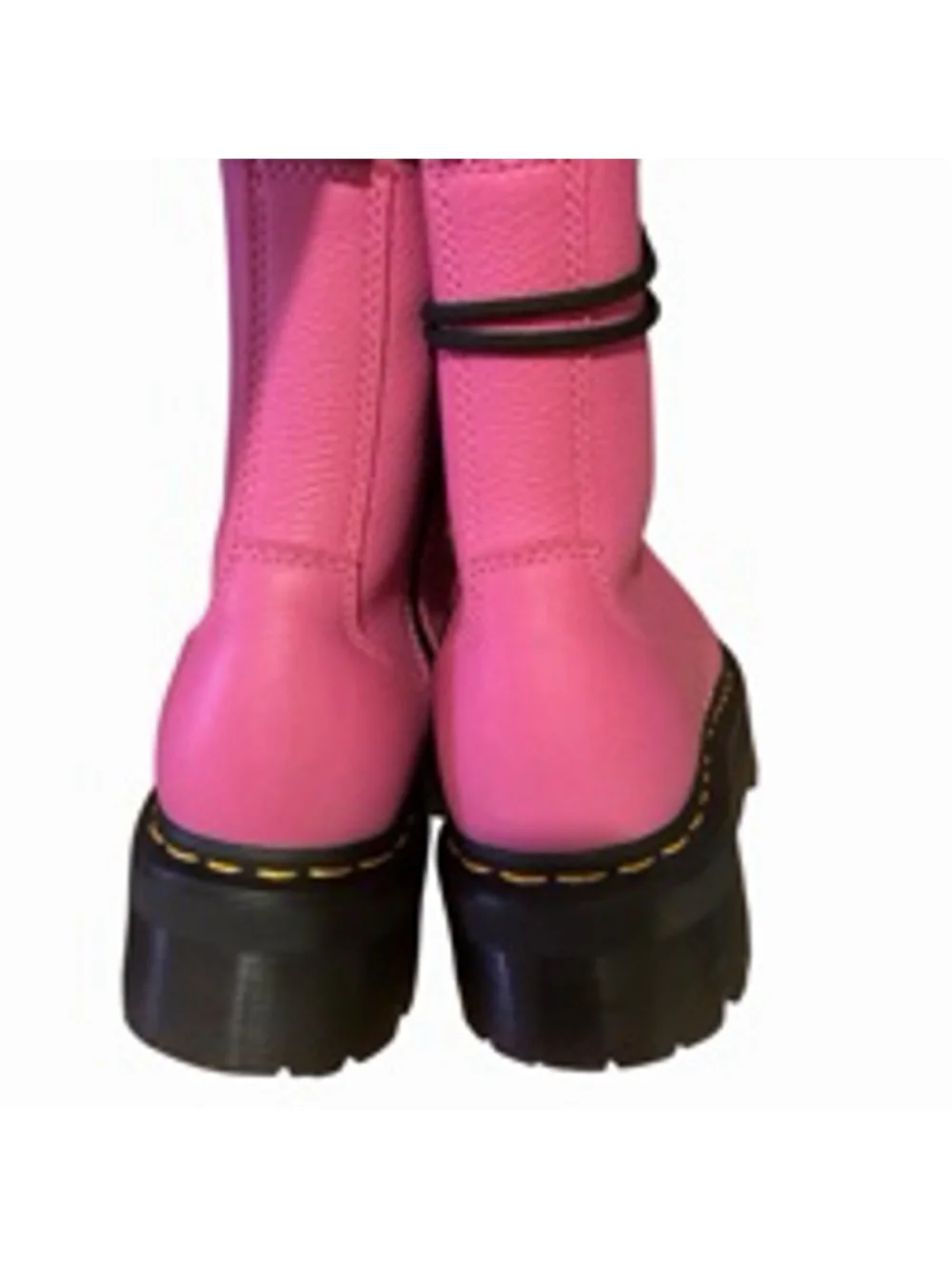 Dr. Martens Pink Jadon Platform Boots Size 8